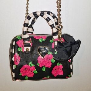 Betsey Johnson crossbody purse